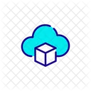 Cloud Blockchain Cloud Cloud Storage Icon