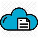 Cloud Document Cloudy Icon