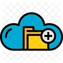 Cloud Folder Add Icon