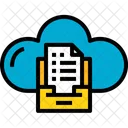 Cloud Stroage Document Icon