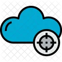 Cloud Target Cloudy Icon