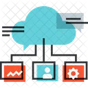 Cloud Computing Storage Icon