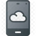 Cloud Computing Phone Icon