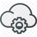 Cloud Computing Settings Icon