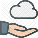 Cloud Computing Share Icon