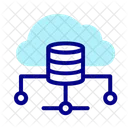 Cloud Network Storage Icon