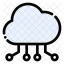 Cloud Computing Network Icon