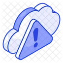 Cloud Alert  Icon