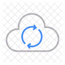 Backup Neuladen Cloud Symbol