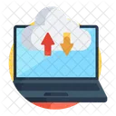 Cloud Backup Cloud Speicher Cloud Hosting Symbol