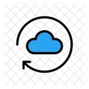 Cloud Hosting Backup Symbol