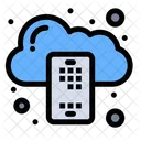 Backup Cloud Mobil Symbol