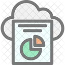 Cloud backup  Symbol