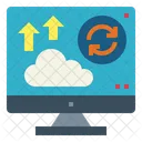 Cloud Backup  Symbol