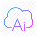 Cloud Ai Data Icon