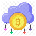 Cloud Bitcoin  Icon