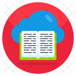 Cloud Book  Icon