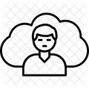 Cloud Client Client Information Icon