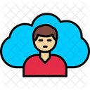 Cloud Client Client Information Icon