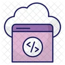 Cloud Coding  Icon