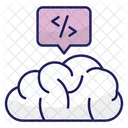 Cloud Coding  Icon