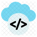 Cloud Coding  Icon