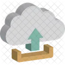 Cloud Computing Cloud Storage Cloud Uploading Icon