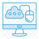 Cloud computing  Icon