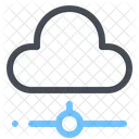 Cloud Network Storage Icon