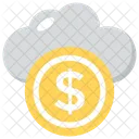 Cloud cost  Icon