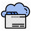 Cloud Data  Icon