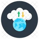 Cloud Data  Icon