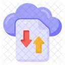 Cloud Data  Icon