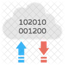 Cloud Data  Icon