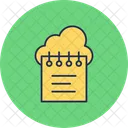 Cloud Data Calendar Cloud Icon