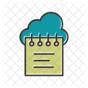 Cloud Data Calendar Cloud Icon