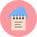 Cloud Data Calendar Cloud Icon