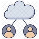 Cloud Data  Icon