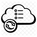 Cloud Refresh Cloud Data Syncing Cloud Reload Icon