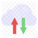 Cloud Data Transfer  Icon