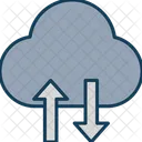 Cloud Data Transfer  Icon