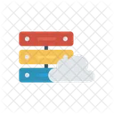 Cloud database  Icon