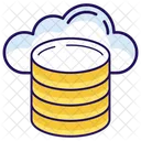 Cloud Database  Icon