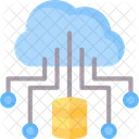 Cloud Database  Icon