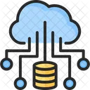 Cloud Database  Icon