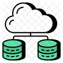 Cloud Database  Icon