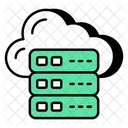 Cloud Database  Icon