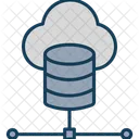 Cloud Database  Icon