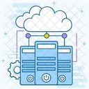 Cloud Dataserver  Icon