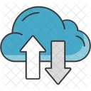 Cloud-Daten  Symbol